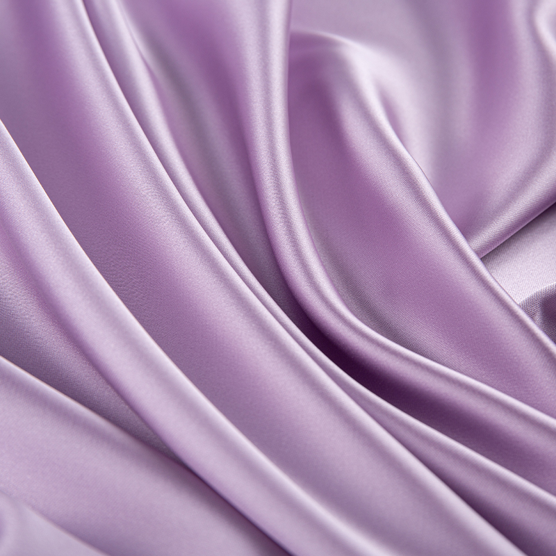 HY323 Koyu Mor 180GSM atkı elastik saten Giyim, elbiseler, üst düzey iç çamaşırı için Polyester kumaş