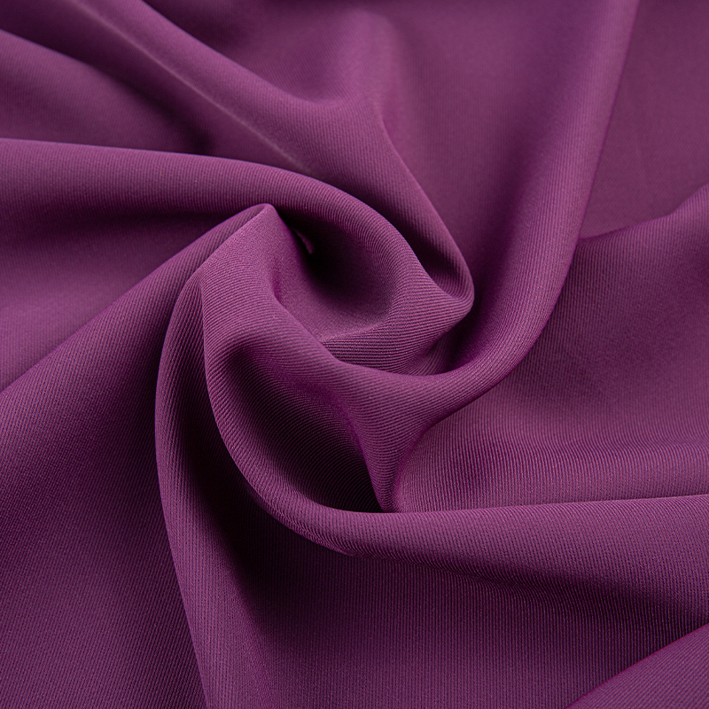 HY325 260GSM Mor SPH Morgan üst düzey moda ve hafif lüks pantolonlar için ipek kumaş