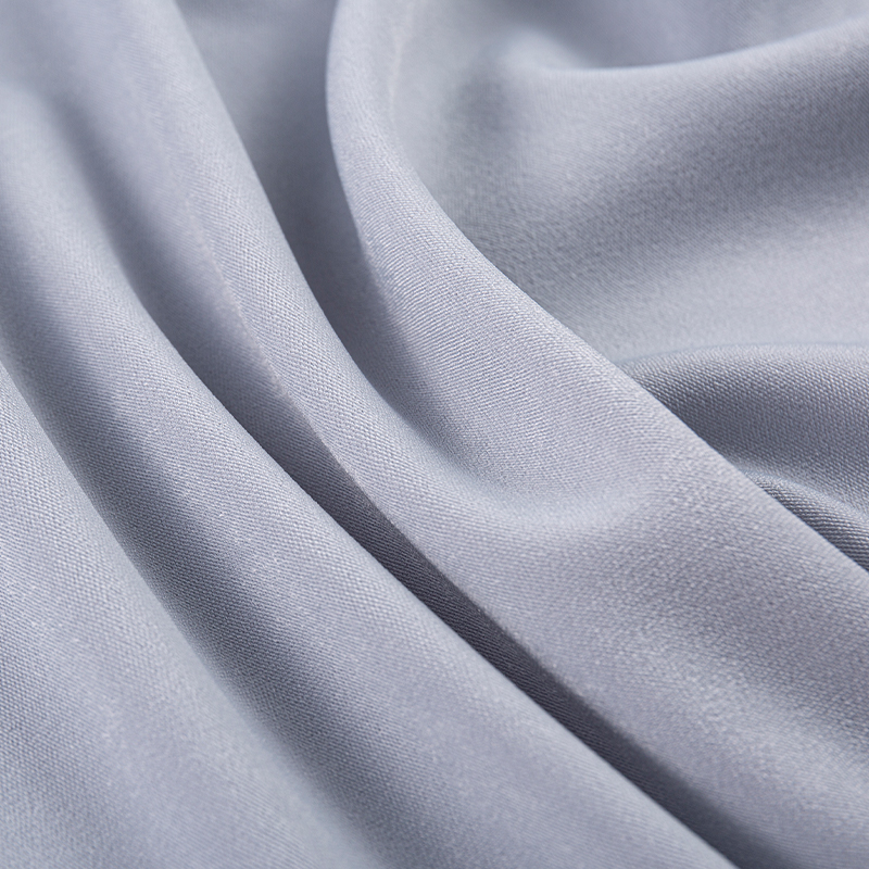 HY275 Gri Polyester-spandeks kompozit ipek buz çiçeği kadife kumaş