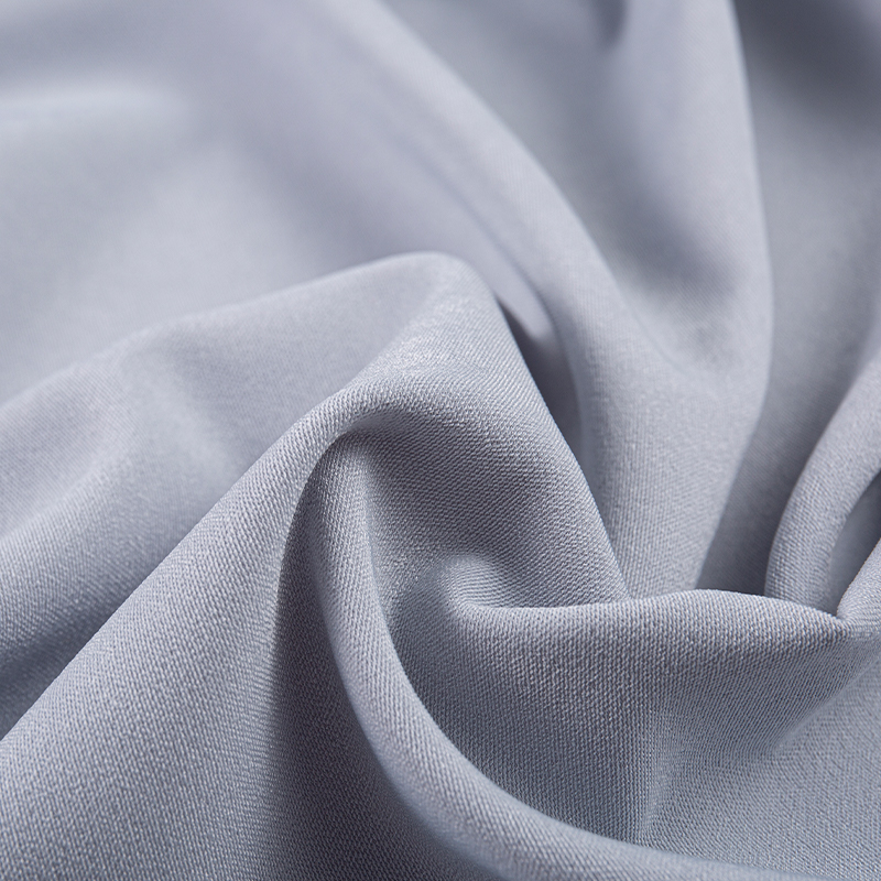 HY275 Gri Polyester-spandeks kompozit ipek buz çiçeği kadife kumaş